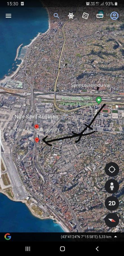 ניס Appartements Renove 2023 Proche Aeroport 5Min, Gare Sncf 2 Min, Tramway Au Pied De L'Immeuble , Parking Possible, Renovated Apartments 2023 Near The Airport 5 Min, Train Station 2 Min, Tram Next To The Building 1 Min, Parking Possible מראה חיצוני תמונה